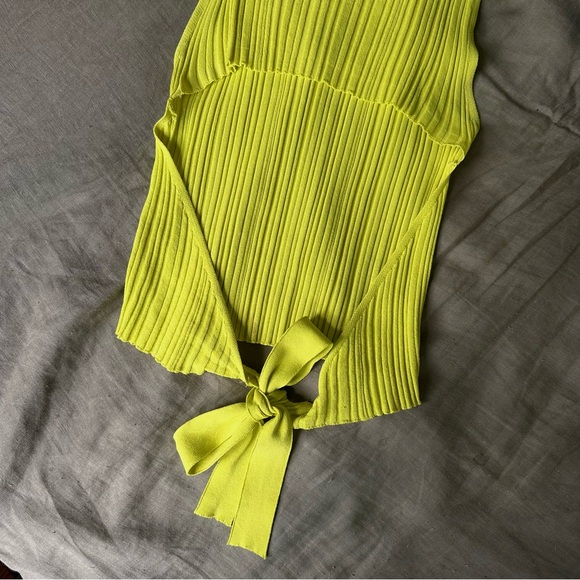 ZARA Ribbed Open Back Tank - Picture 3 of 4